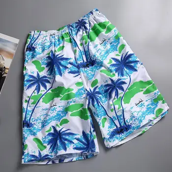 2022 Nova de Praia no Verão Shorts masculinos Impressão Casual Seca Rápido Board Shorts Bermuda Mens Calças Curtas para a Natação XL-4XL
