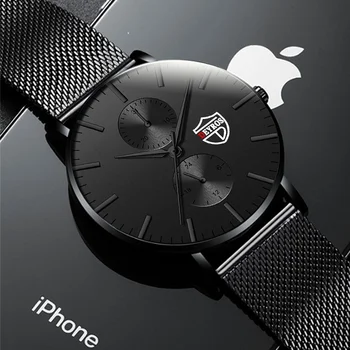 reloj hombre 2021 Moda masculina Ultra-fina de Relógios de Homens de Negócios Casual Malha de Aço Inoxidável Correia de Relógio de Quartzo relógio masculino